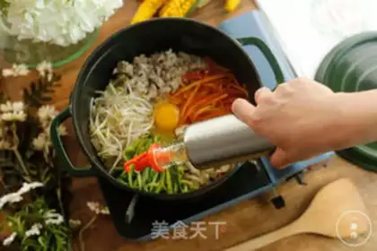 Make Rock pan rice step 4