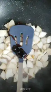 Make The apricot orchid step 6