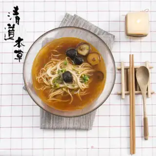 Make Tomato garlic mushrooms. Noodles step 7