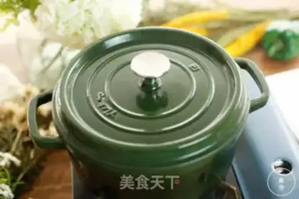 Make Rock pan rice step 5