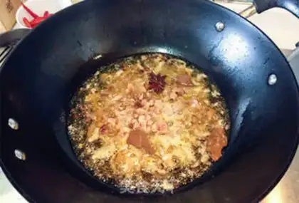 Make Sesame beef sauce step 4