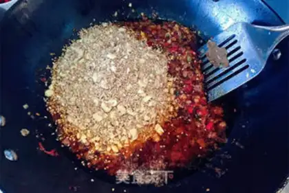 Make Sesame beef sauce step 7