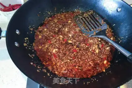 Make Sesame beef sauce step 8