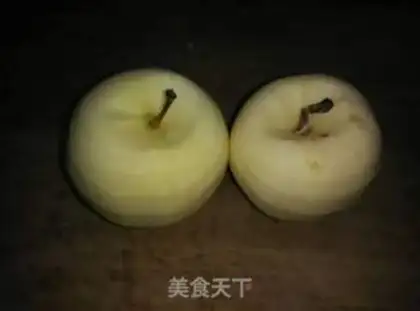 Make Apple slices step 1