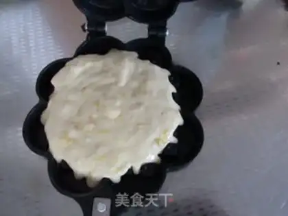 Make Cake waffles step 12