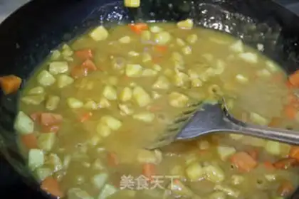 Make Curry step 12