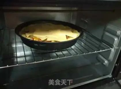 Make Cheese chicken corn pizza step 13