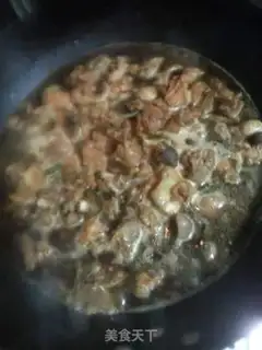 Make Chicken stew mushrooms step 6