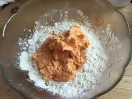 Make Pine bean slag step 1