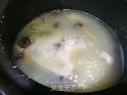 Make Tea mushrooms, duck soup step 7