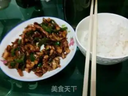 Make Spicy squid step 0