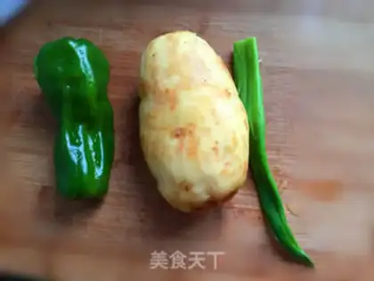 Make Clear the potatoes step 0
