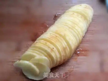 Make Clear the potatoes step 2