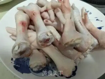 Make Dark chicken feet step 0