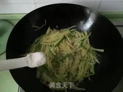Make Clear the potatoes step 8