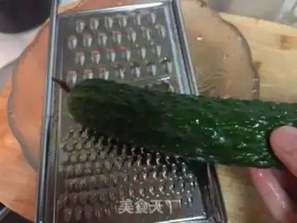 Make Squid cucumber salad step 0