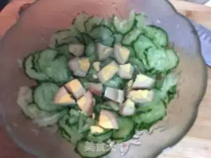 Make Squid cucumber salad step 3