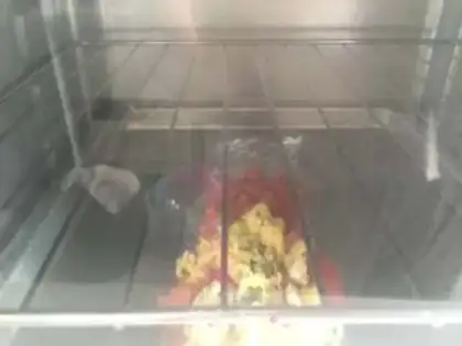 Make Toast sandwich step 1