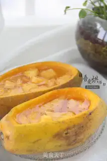 Make Sweet papaya stew step 8