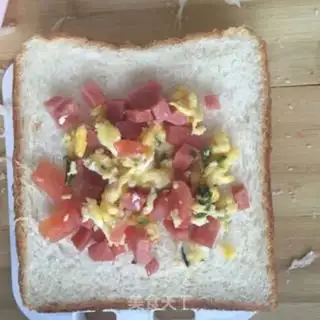 Make Toast sandwich step 3
