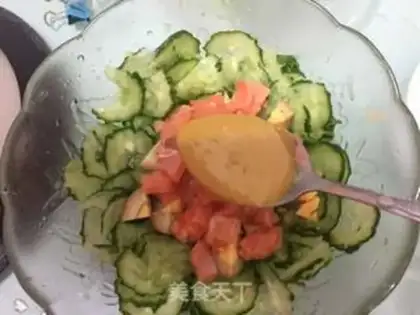 Make Squid cucumber salad step 7