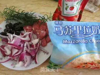 Make Mini pizza step 4