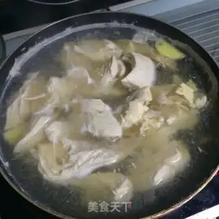 Make Low-fat chicken silk step 0