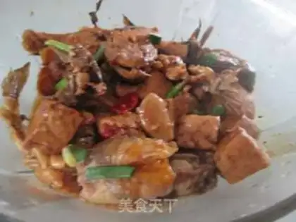 Make Red burning fish tofu step 8