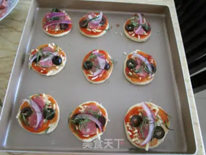 Make Mini pizza step 11
