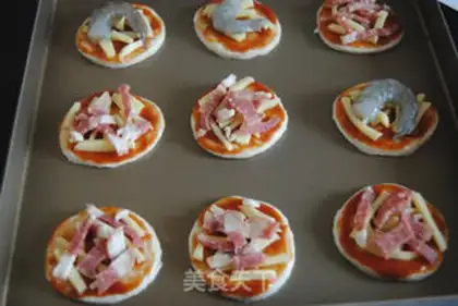 Make Mini pizza step 12