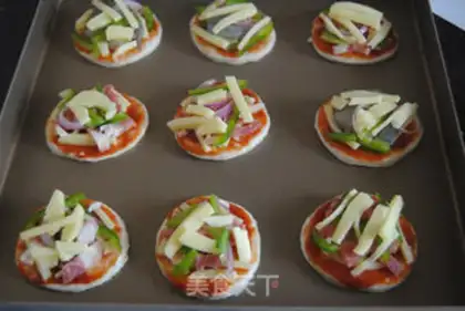 Make Mini pizza step 13