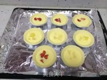 Make Tastes of fruit and eggs step 7