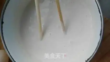 Make Squid egg pancakes step 1