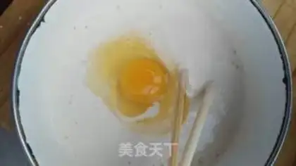 Make Squid egg pancakes step 2
