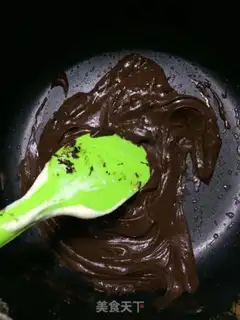 Make Chocolate sponge cake step 1