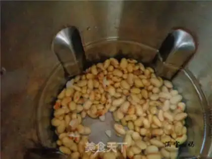 Make Porridge for the soy milk mountain step 1