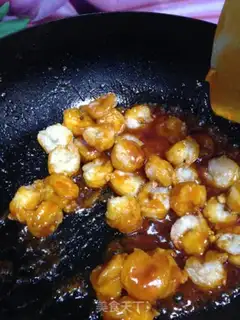 Make Cheese and shrimp step 12
