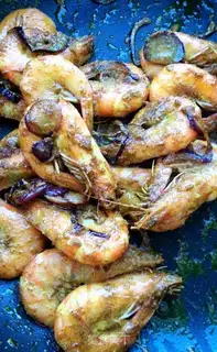 Make Fresh curry shrimp step 4