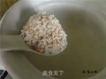 Make Porridge for the soy milk mountain step 9