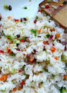 Make Spicy squid rice step 3