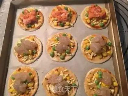 Make Mini pizza step 11