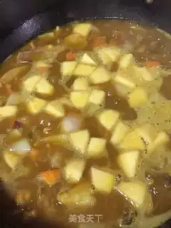 Make Curry chicken step 12