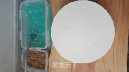 Make Sea yogurt mousse cake step 15