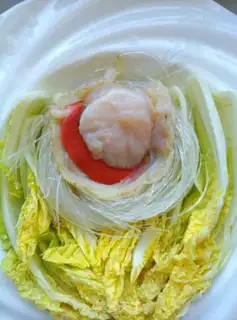 Make Scallop fan steaming doll food step 3