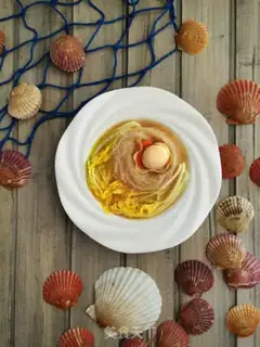 Make Scallop fan steaming doll food step 5