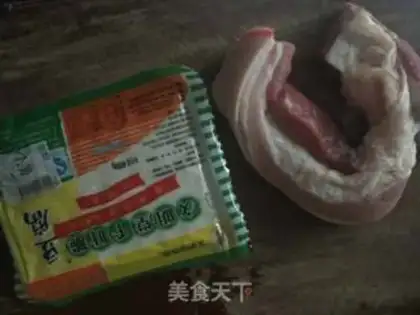 Make Meat-burning tofu step 0