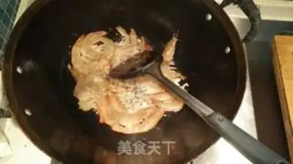 Make Garlic shrimp step 1