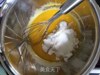 Make Milk raisin cake step 3