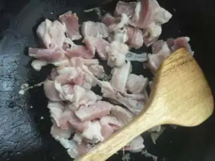 Make Meat-burning tofu step 2