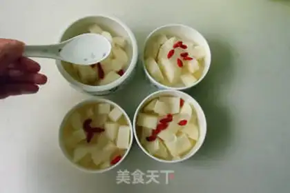 Make Sweet almond pear step 6